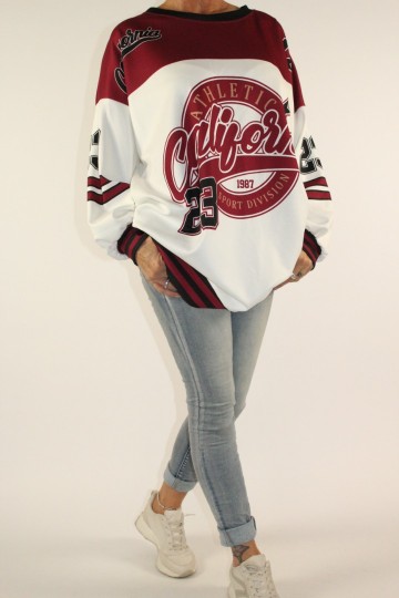 Sweater bibi bordeaux 2