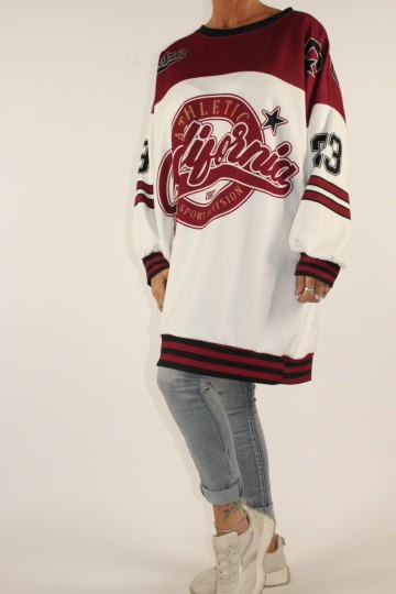 Sweater bibi bordeaux