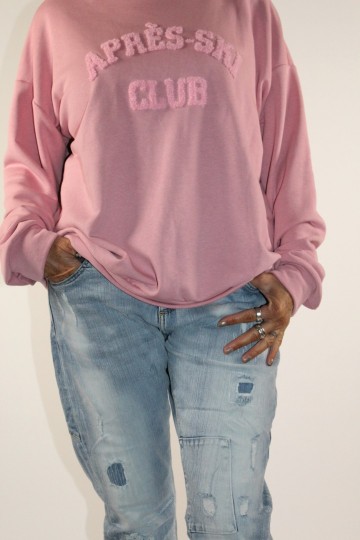 Sweater club roze