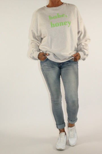 Sweater honey beige 2