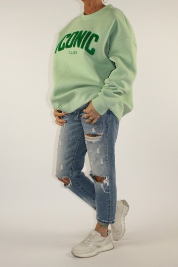 Sweater iconic mint
