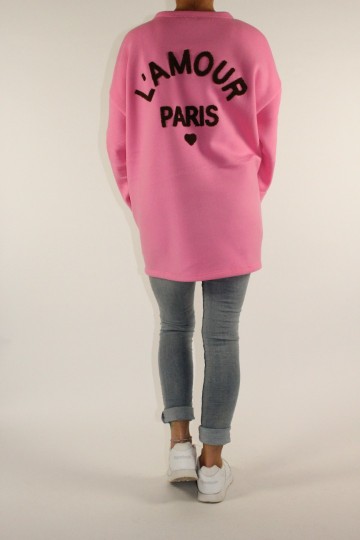 Sweater lamour pink 3