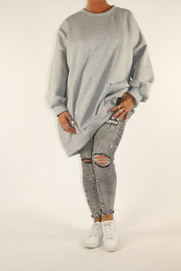 Sweater los angeles grijs 2