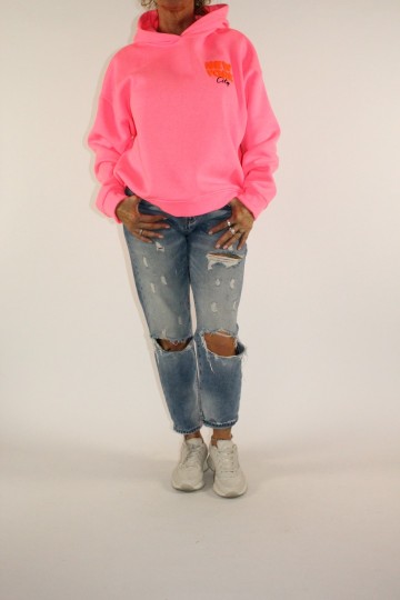 Sweater new york pink 2
