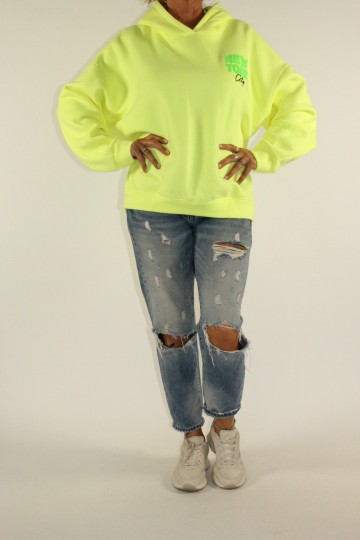Sweater new york yellow