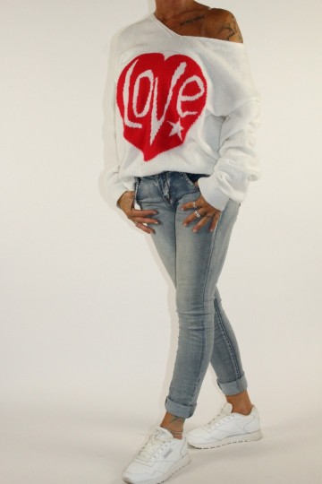 Trui love wit