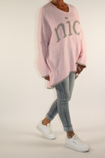 Trui nice roze 3