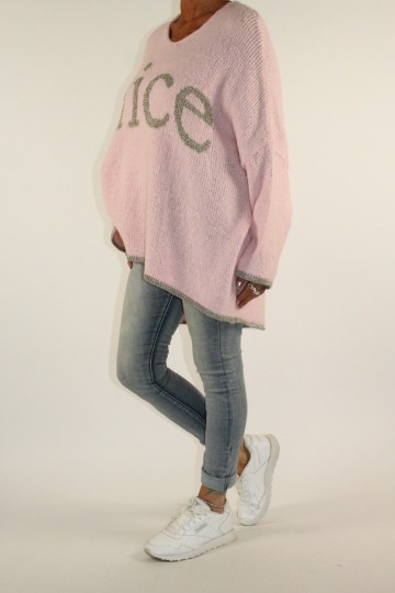 Trui nice roze
