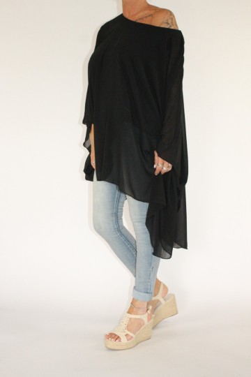 Tuniek kelly zwart