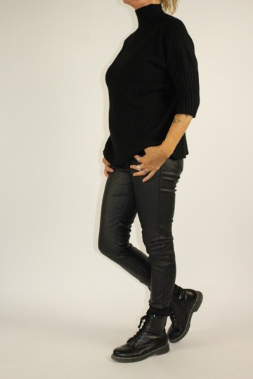 Turtle neck zwart