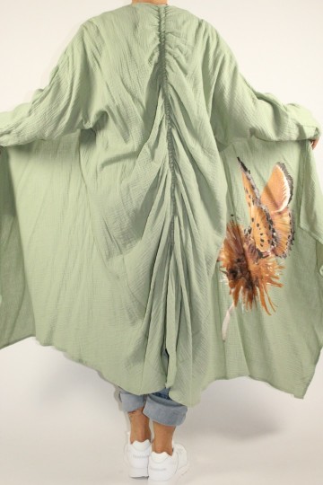 Vest miss city groen