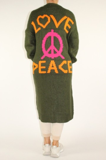 Vest peace groen 3 0
