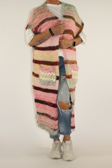 Vest vikkie roze 2
