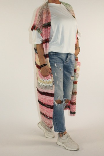 Vest vikkie roze 3